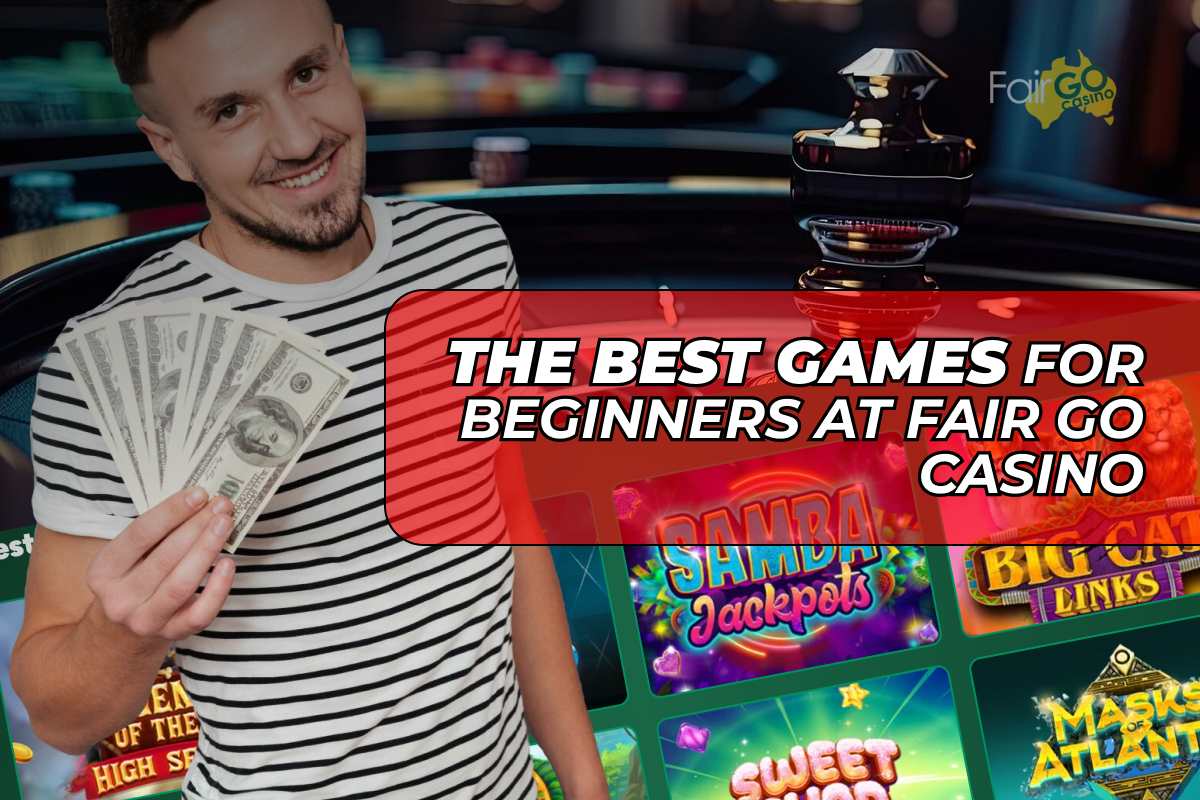 A selection of beginner-friendly games featured at Fair Go Casino, showcasing vibrant graphics and engaging gameplay.